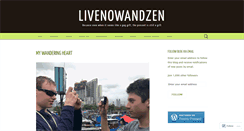 Desktop Screenshot of livenowandzen.com